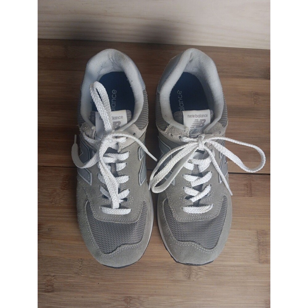 New Balance 574 Core Grey/White Size 7.5 MENS - EUC - Picture 13 of 16